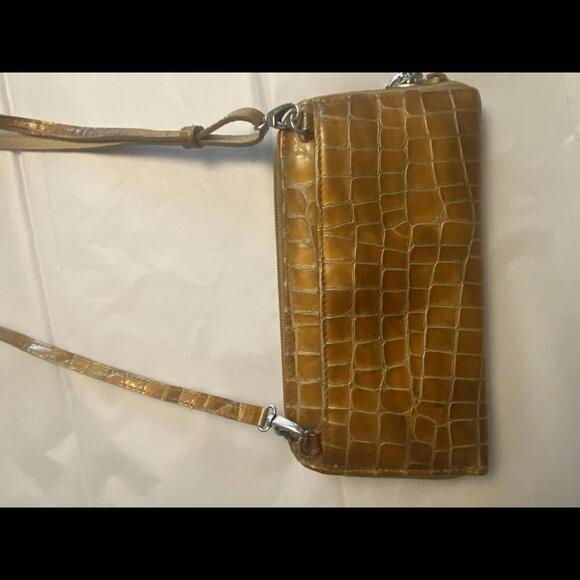 Brighton Croc-Embossed Clutch Bag - Picture 2 of 10